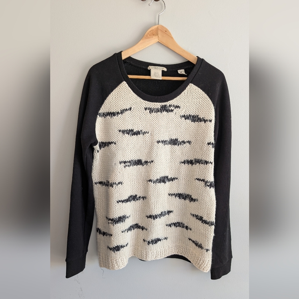 Black and White Women's Sweater